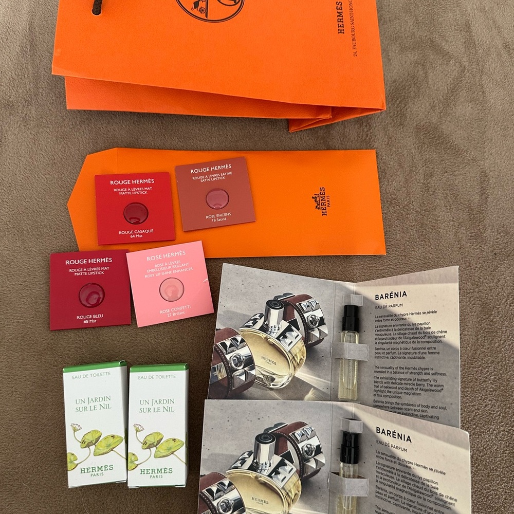 Hermès Fragrance and Lipstick Set